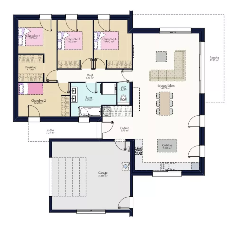 Image du modèle de maison COTREAU TT
