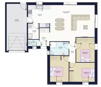 Image du modèle de maison ELENA ARDOISE