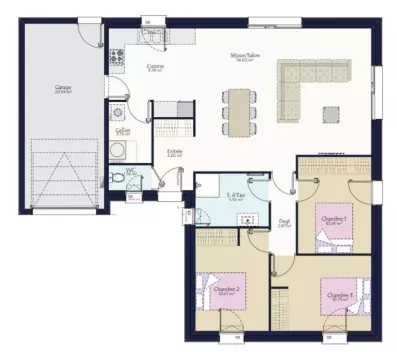 Image du modèle de maison ELENA TUILE