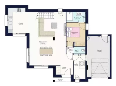 Image du modèle de maison ETNA ACIER RDC