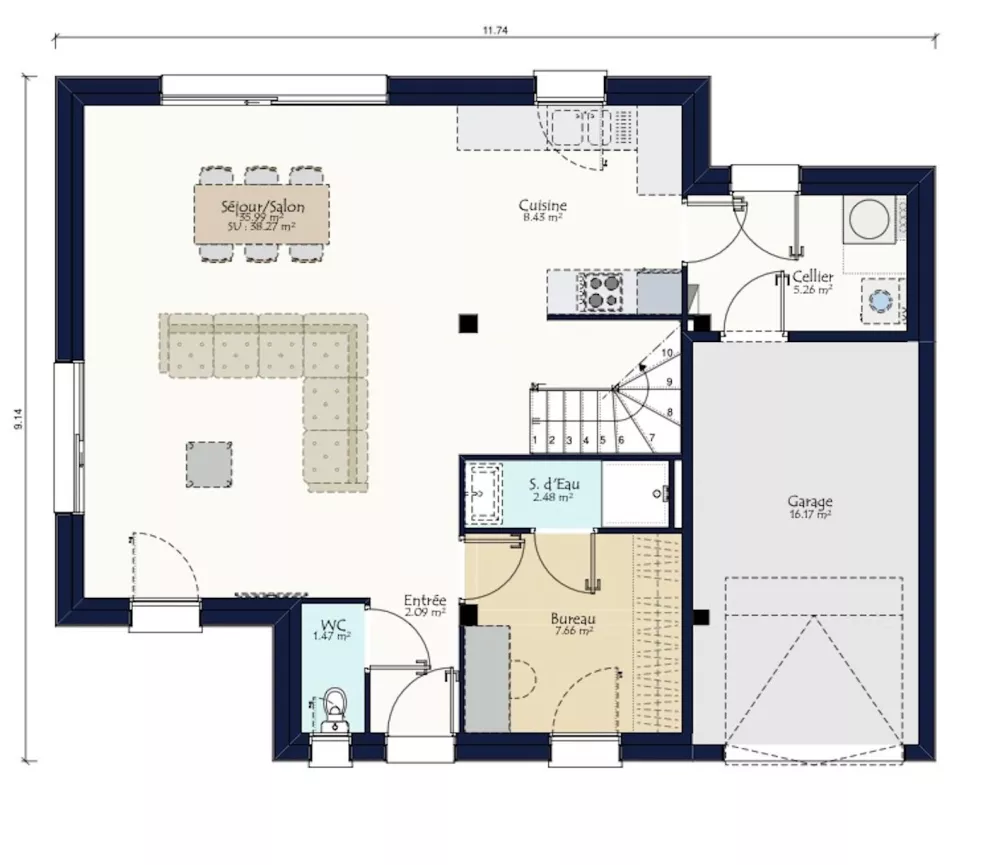Image du modèle de maison GAELANE TT RDC