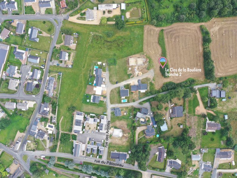 Image du terrain Terrain à bâtir de 328 m² à ETRICHE (49)