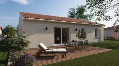 Image du modèle de maison 02. RDC_90m² - AR - Toiture 2 pans - BLANC
