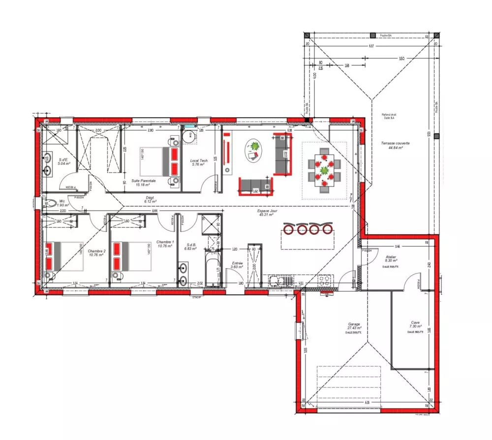 Image du modèle de maison PLAN