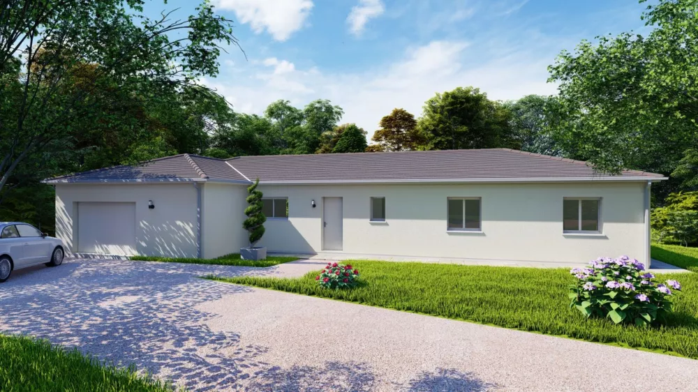 Image du modèle de maison Alpha Constructions 1 gge gauche