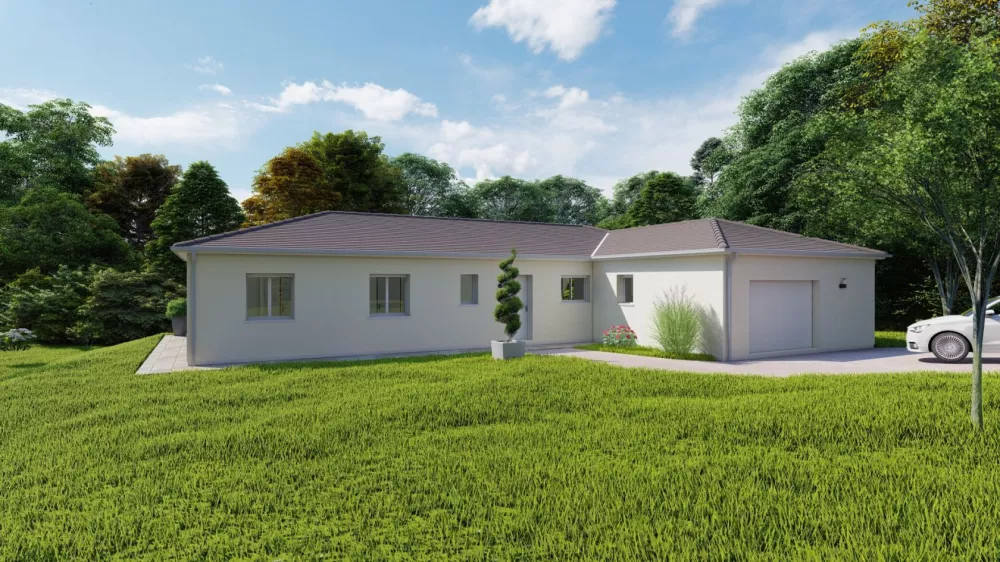 Image du modèle de maison Alpha Constructions 2 gge droite