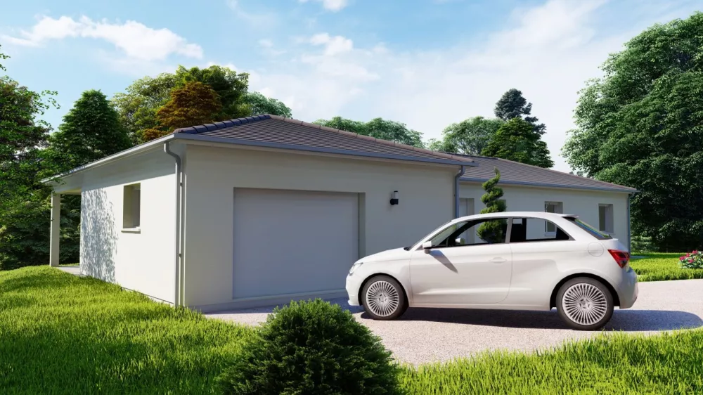 Image du modèle de maison Alpha Constructions 2 gge gauche