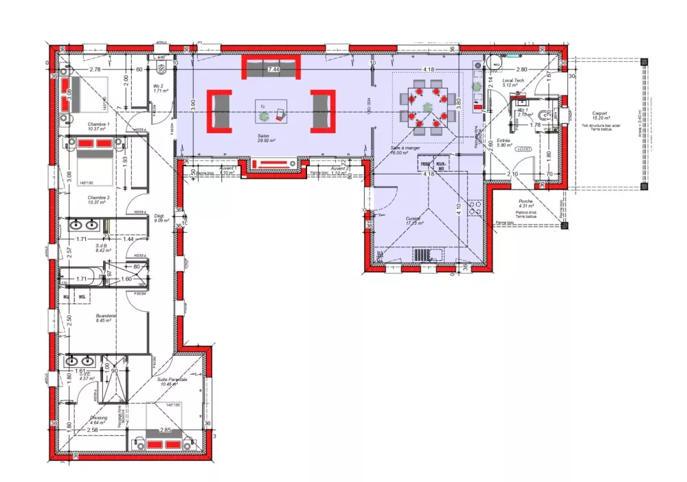 Image du modèle de maison PLAN