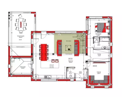 Image du modèle de maison PLAN-RDC