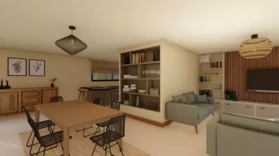Image du modèle de maison Alpha Construcrions Panama intérieur (2)