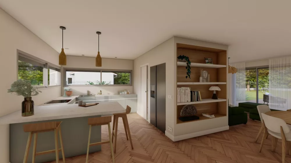 Image du modèle de maison Alpha Constructions Panama interieur 1