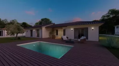 Image du modèle de maison Alpha Construcrions Panama sans garage tuile ardoise (7)