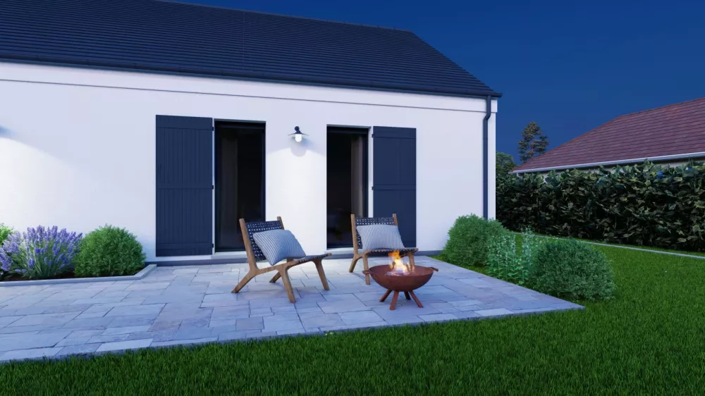 Image du modèle de maison Alpha Constructions Breva nuit_23 - Photo