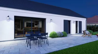 Image du modèle de maison Alpha Constructions Breva nuit_24 - Photo
