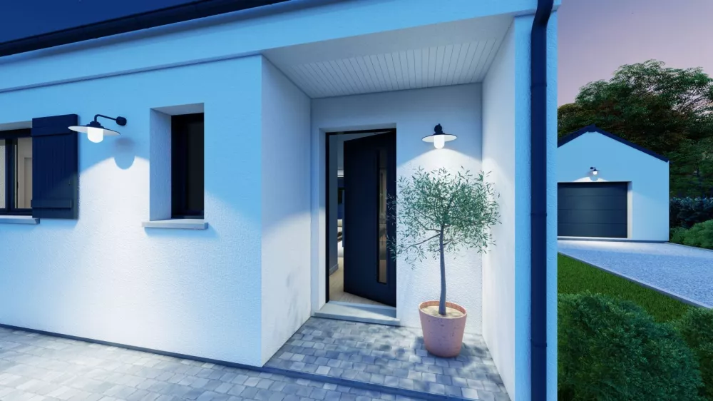 Image du modèle de maison Alpha Constructions Breva nuit_28 - Photo