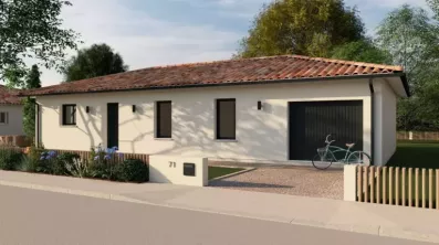Image du modèle de maison 4ch_100_Garage_V2_option_1 - Photo