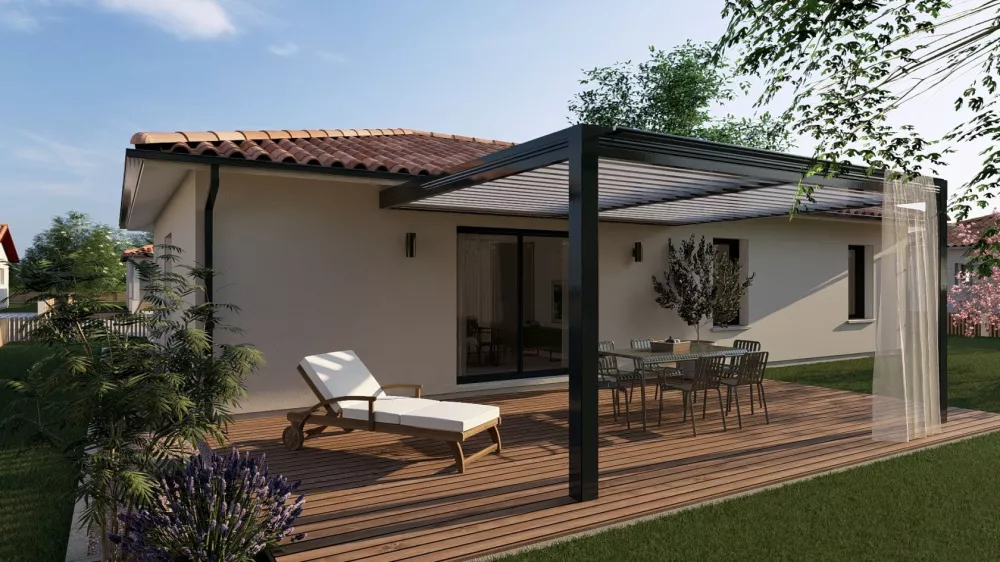 Image du modèle de maison 4ch_100_sans_garage_V7_avec_option_RAL7016__visuel 02