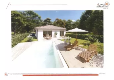 Image du modèle de maison Façade arrière