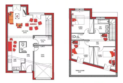 Image du modèle de maison LA CITY 95 + G - sans cotes