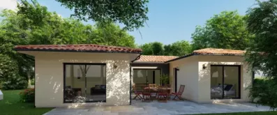 Image du modèle de maison Projet Langon Haut de gamme