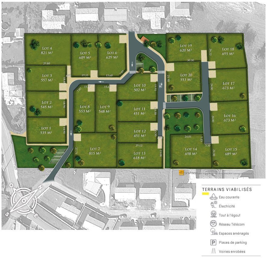 Image du modèle de maison saint-porchaire_plan-masse