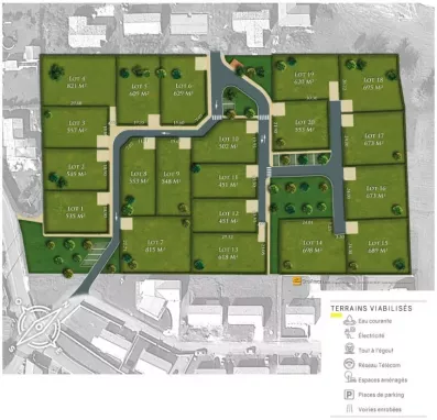 Image du modèle de maison saint-porchaire_plan-masse