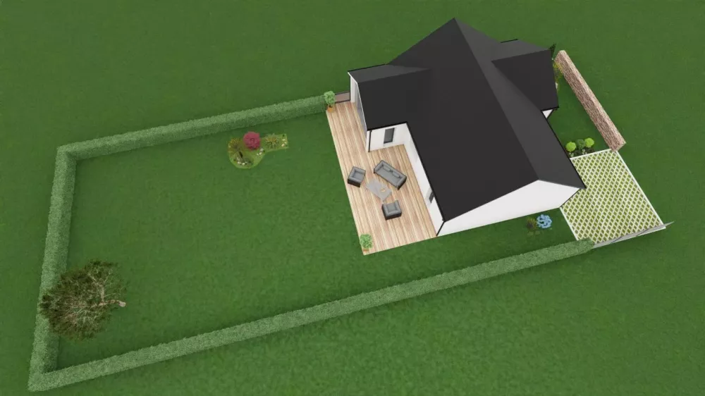 Image du modèle de maison masse
