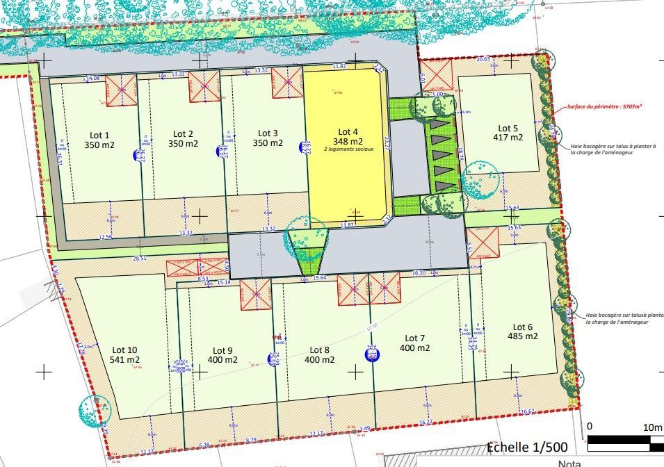 Image du modèle de maison plan masse