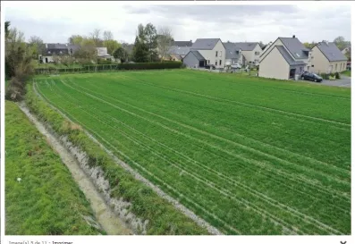 Image du modèle de maison vue aérienne