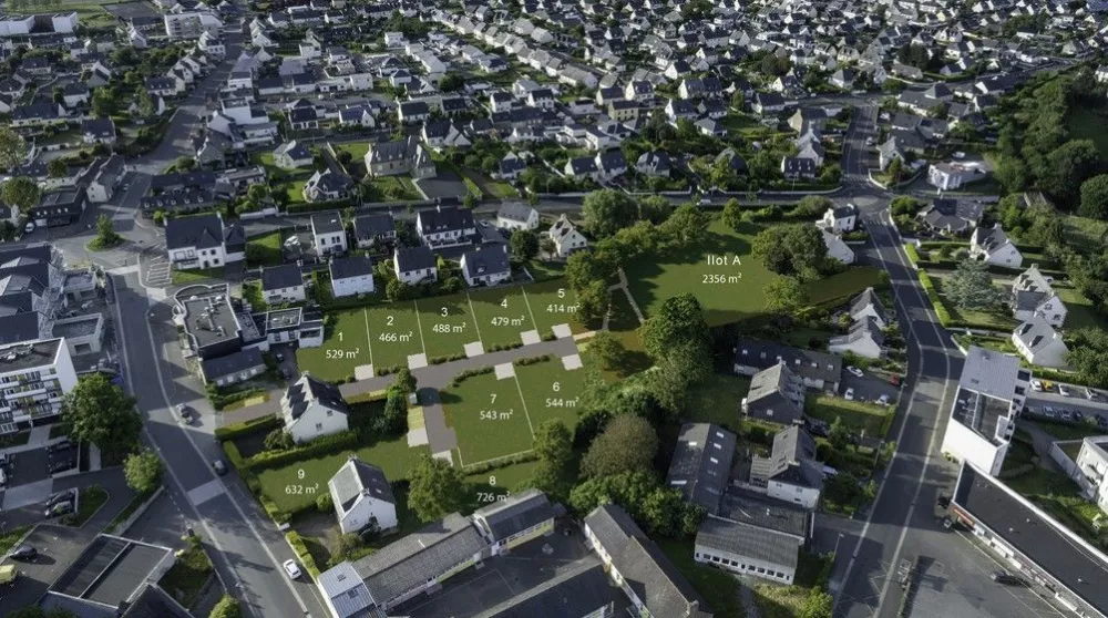 Image du terrain Terrain à bâtir de 466 m² à PLOUFRAGAN (22)