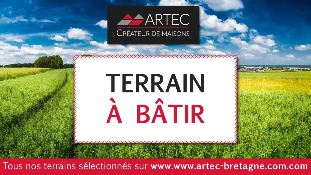 Image du terrain Terrain à bâtir de 300 m² à GUER (56)