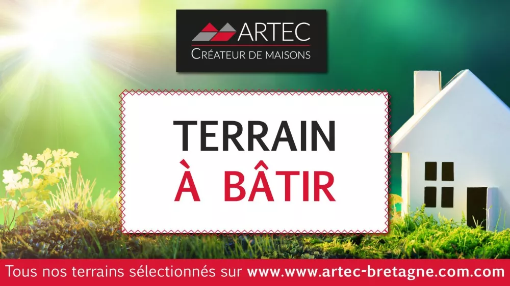 Image du terrain Terrain à bâtir de 542 m² à GUER (56)