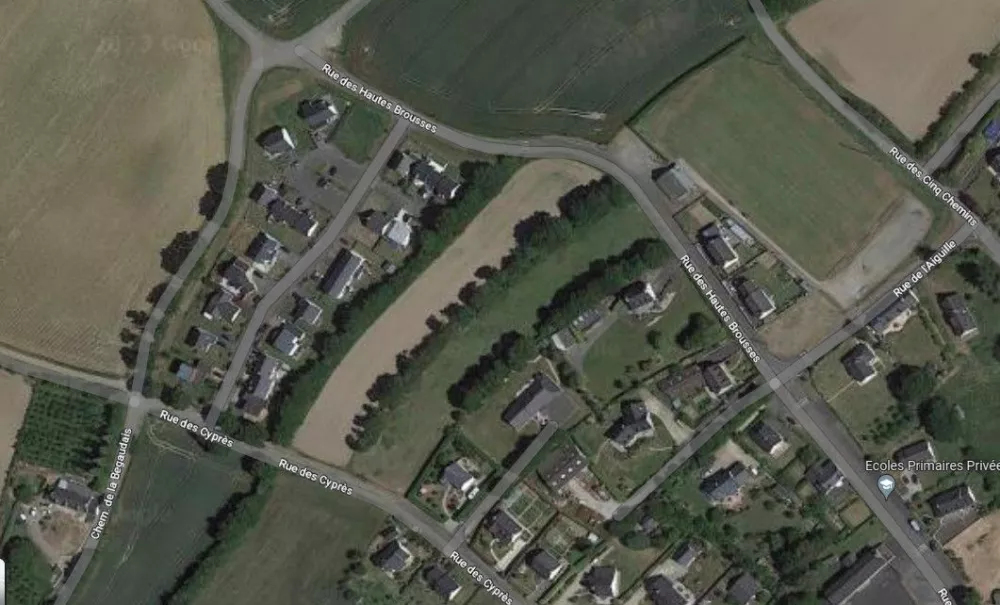 Image du modèle de maison plan situation