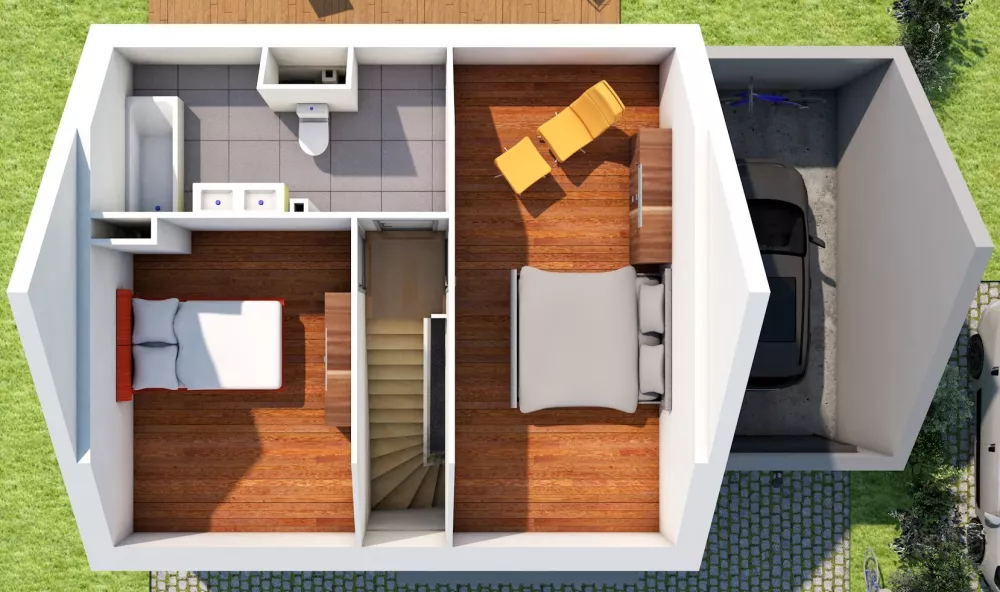 Image du modèle de maison INTERIEUR ETAGE 1.0