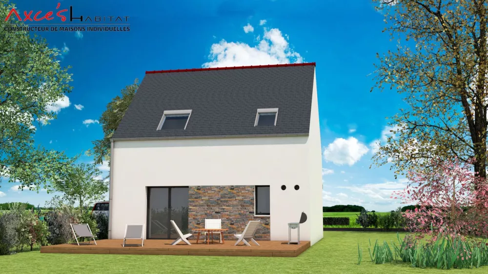 Image du modèle de maison ARRIERE