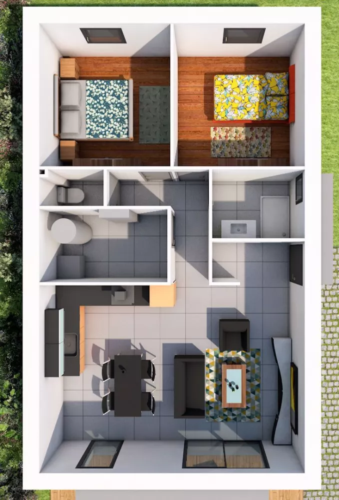 Image du modèle de maison INTERIEUR