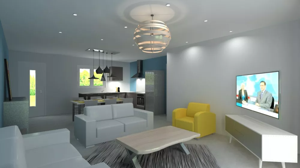 Image du modèle de maison vue3