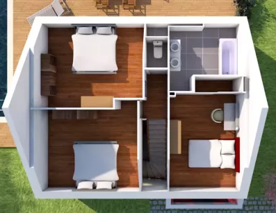 Image du modèle de maison Interieur Etage