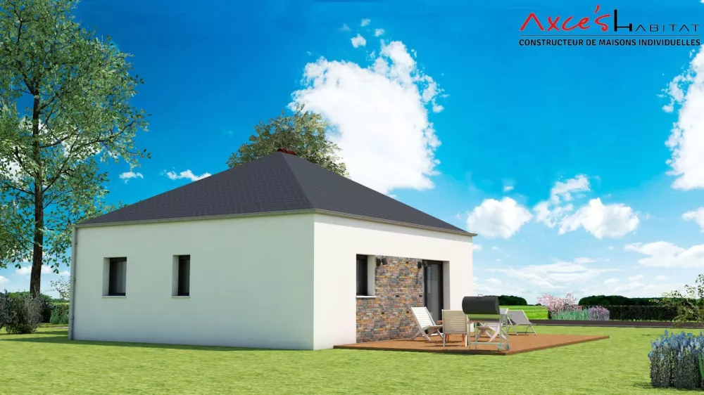 Image du modèle de maison ARRIERE