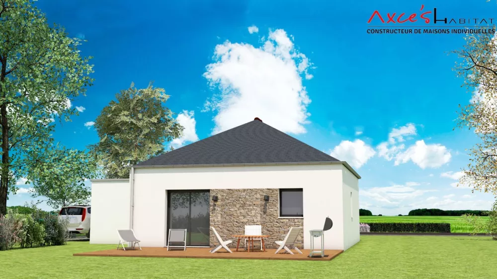 Image du modèle de maison ARRIERE
