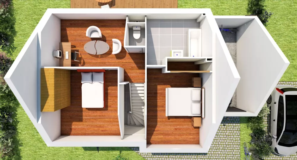 Image du modèle de maison INTERIEUR ETAGE 1.0