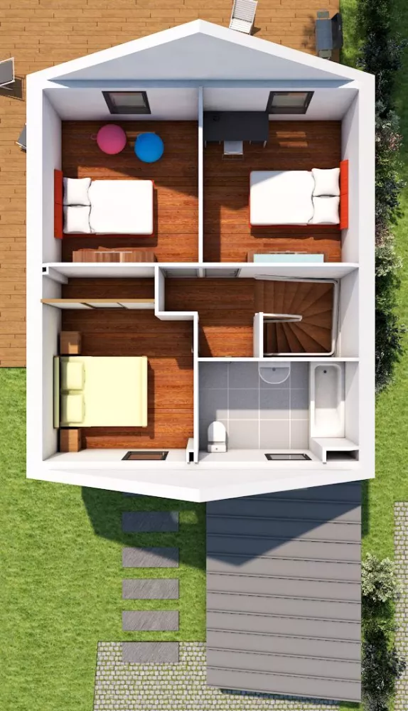 Image du modèle de maison INTERIEUR ETAGE 1.0