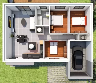 Image du modèle de maison intérieur 1.0