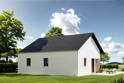 Image du modèle de maison AX11 2 PANS ARRIERE