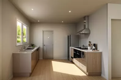 Image du modèle de maison cuisine AX17V3 4 pans