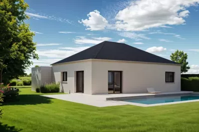 Image du modèle de maison AX12 V1 ARRIERE