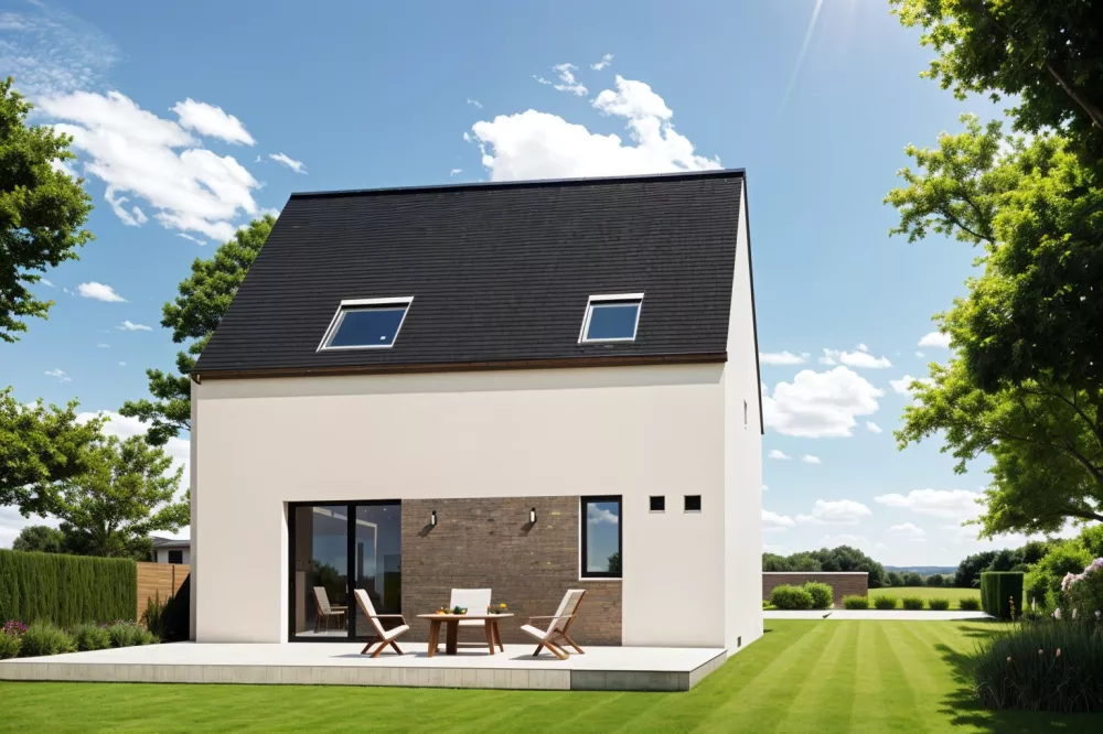 Image du modèle de maison AX32 ARRIERE