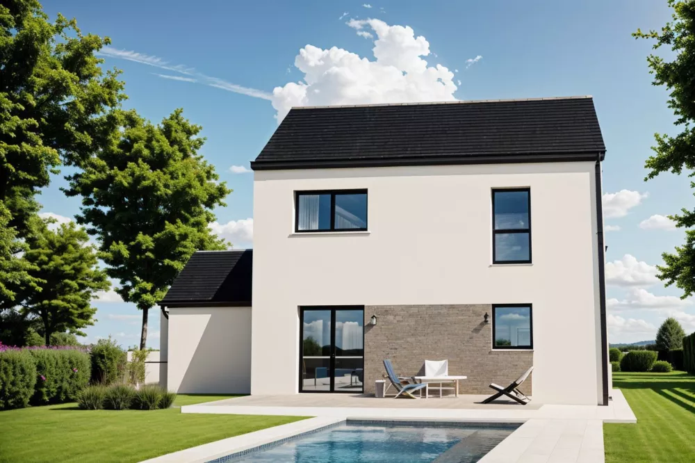 Image du modèle de maison AX45 ARRIERE