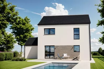 Image du modèle de maison AX45 ARRIERE