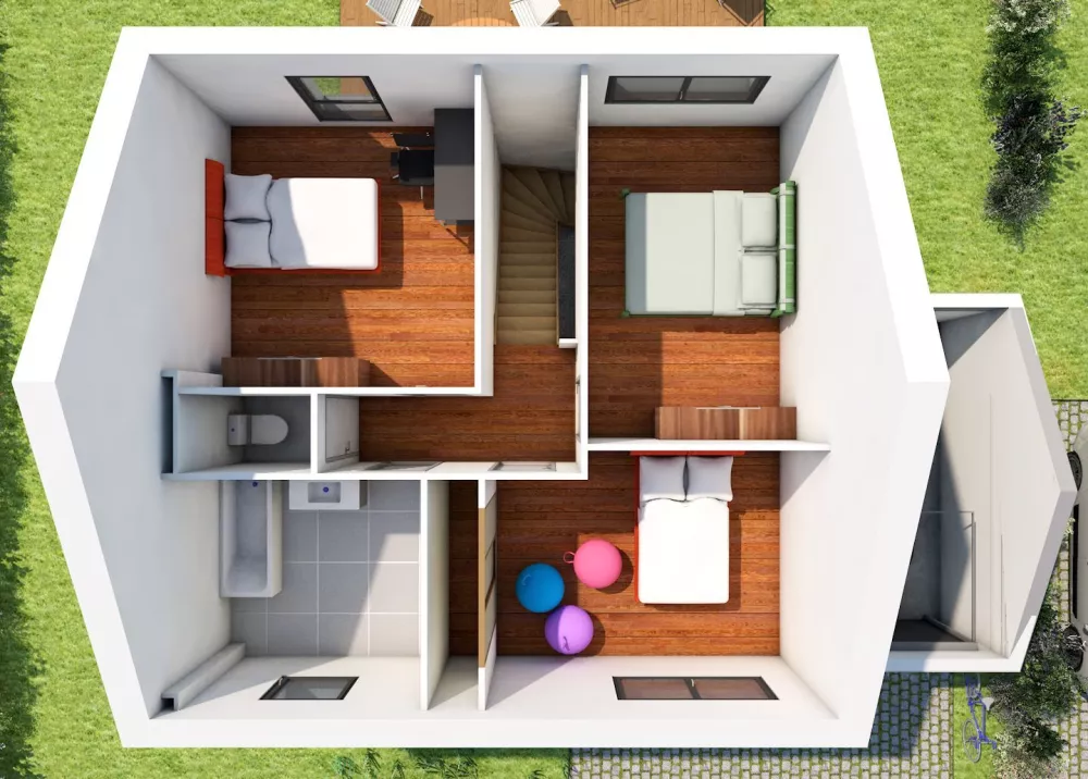 Image du modèle de maison INTERIEUR ETAGE 1.0